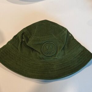 DREW Olive Green Corduroy Bucket Hat